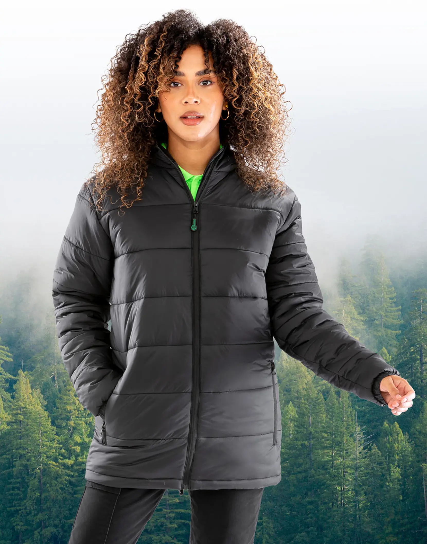 Bild på Recycled Hooded Padded Parka