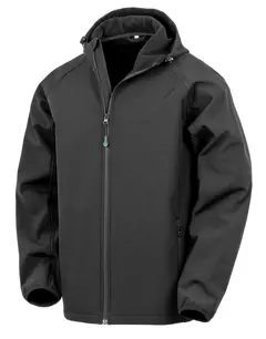 Bild på Men's Recycled 3-Layer Hooded Softshell