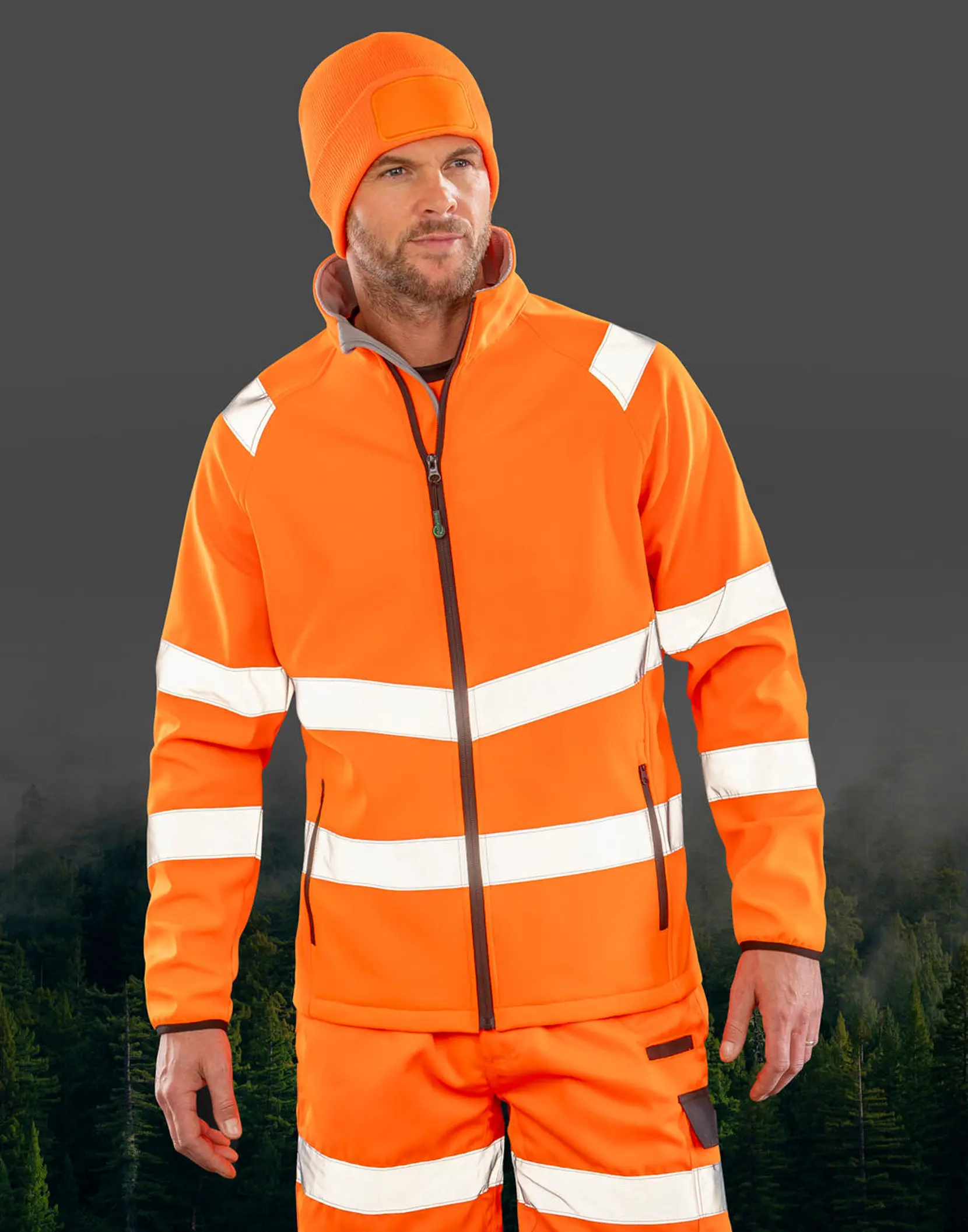 Bild på Recycled Printable Safety Softshell