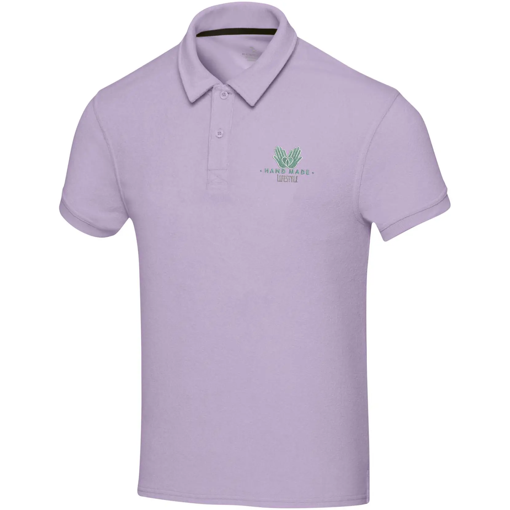 Bild på Akoya unisex polo av återvunnen frotté