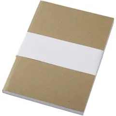 Bild på Novella Austen A5 anteckningsbok med återvunnet mjukt omslag med kraftpapper, 100 ark