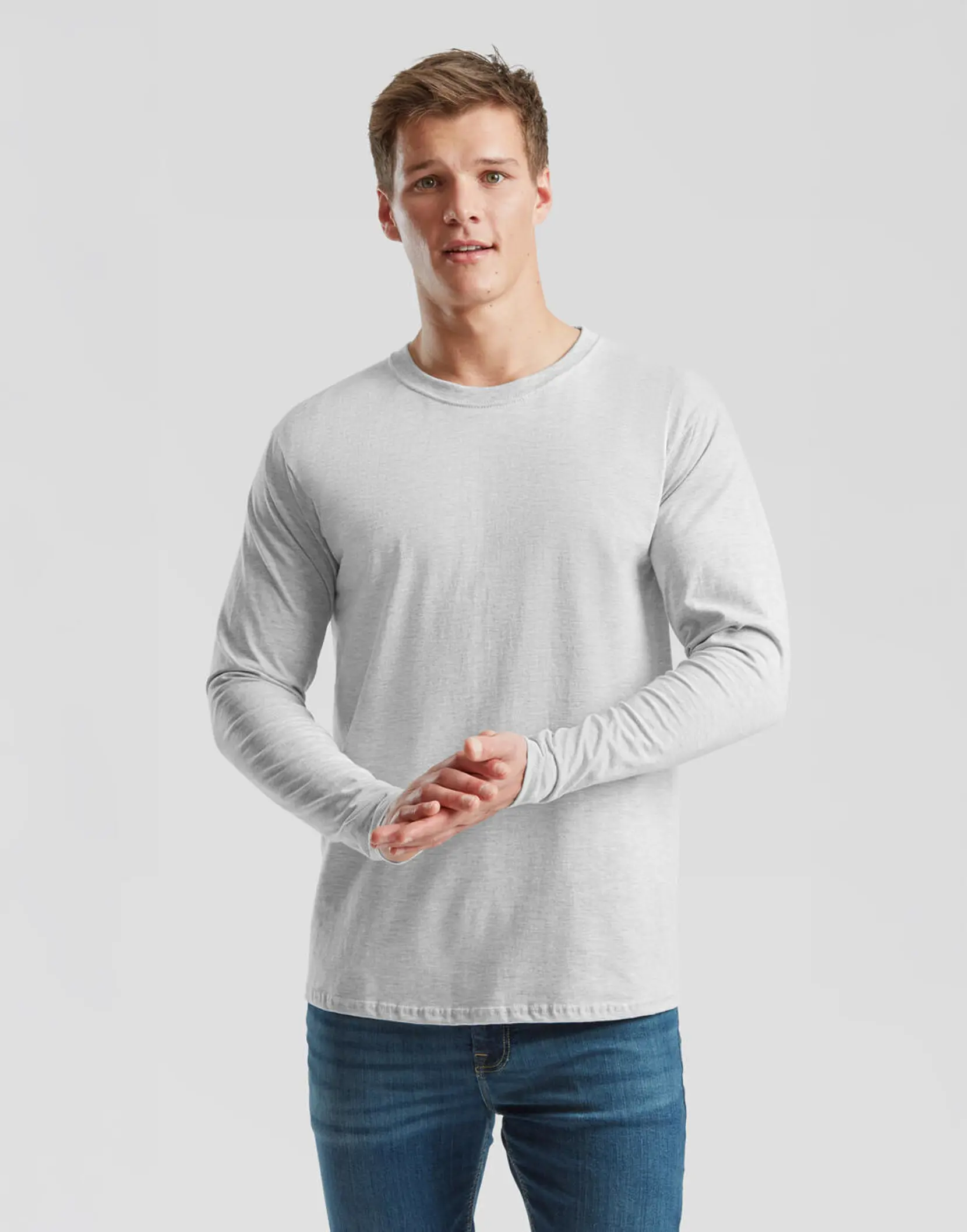 Bild på Iconic 195 Ringspun Premium Long Sleeve T