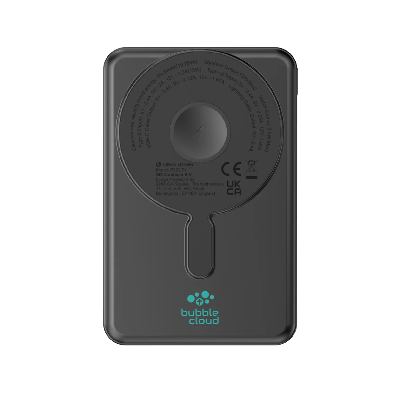 Bild på Urban Vitamin Redwood 5in1 5000mah 20WPD magnetisk powerbank