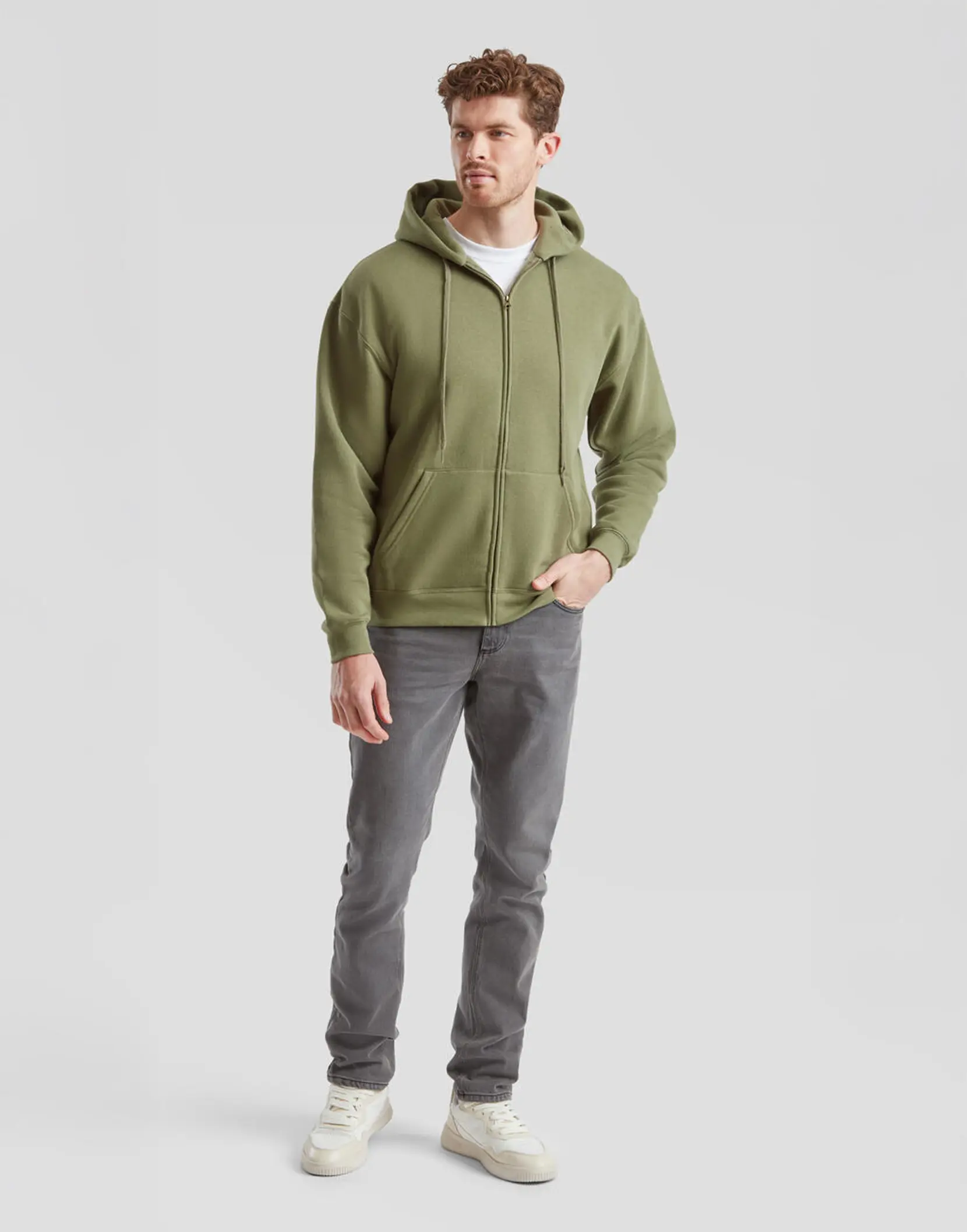 Bild på Premium Hooded Zip Sweat