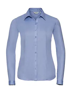 Bild på Ladies' LS Herringbone Shirt