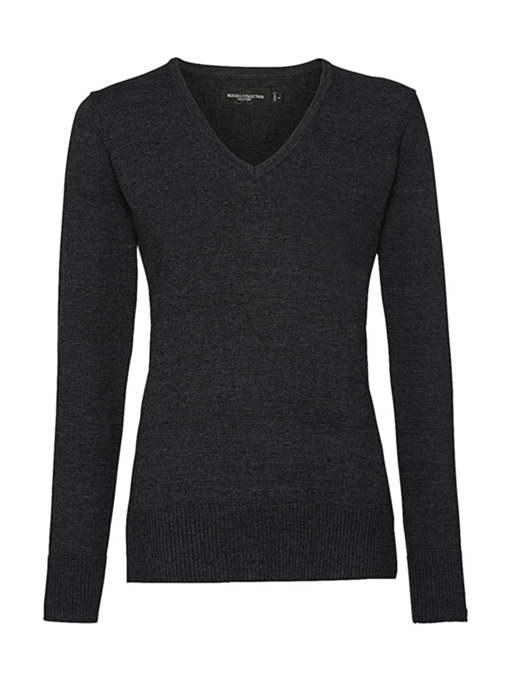 Bild på Ladies V-Neck Knitted Pullover