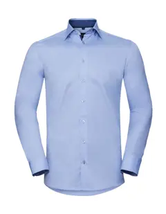 Bild på Tailored Contrast Herringbone Shirt LS