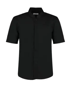 Bild på Tailored Fit Mandarin Collar Shirt SSL