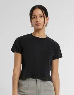 Bild på Ladies Vintage Cropped Tee
