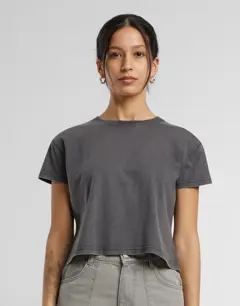 Bild på Ladies Vintage Cropped Tee