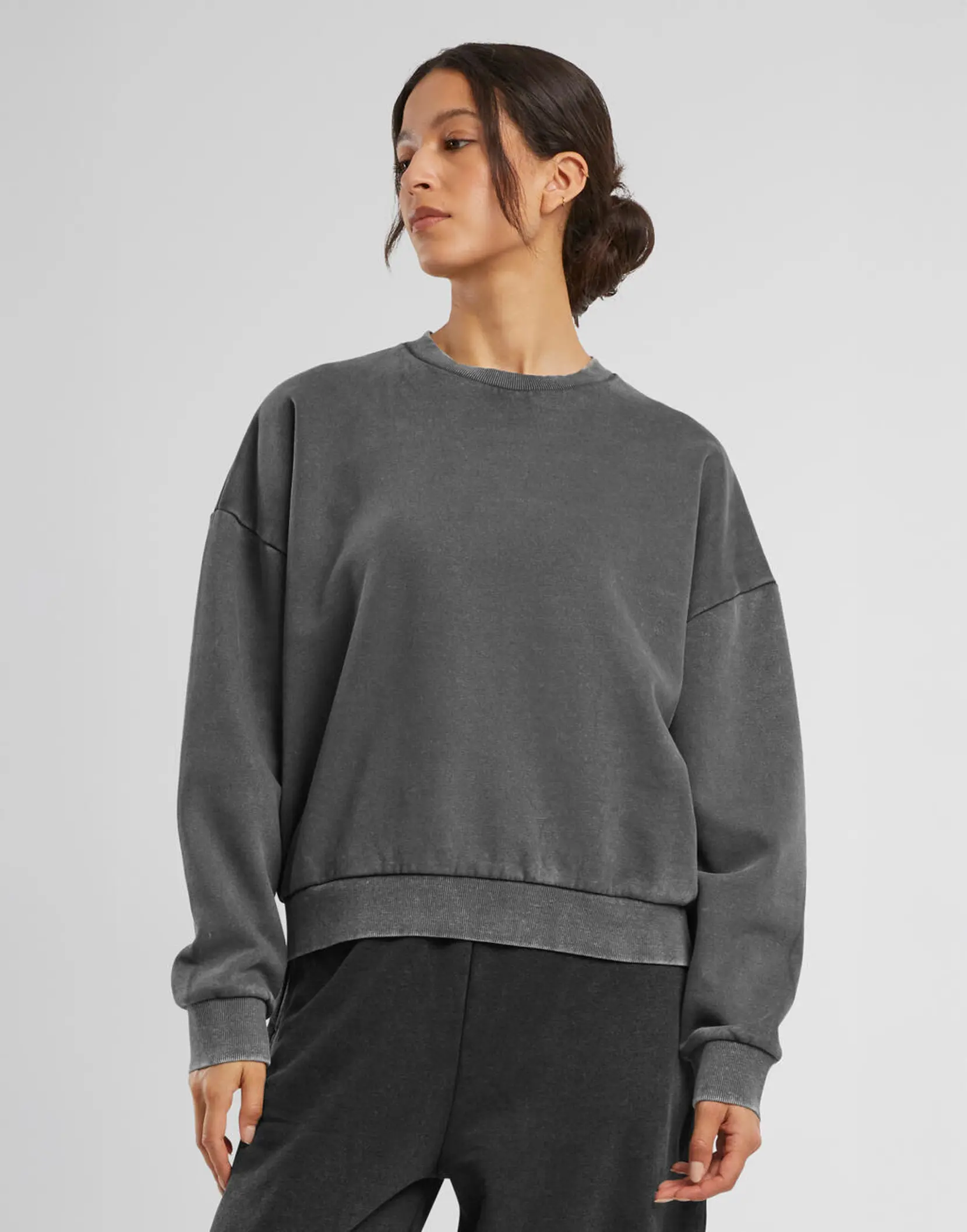 Bild på Ladies Vintage Heavy Crewneck