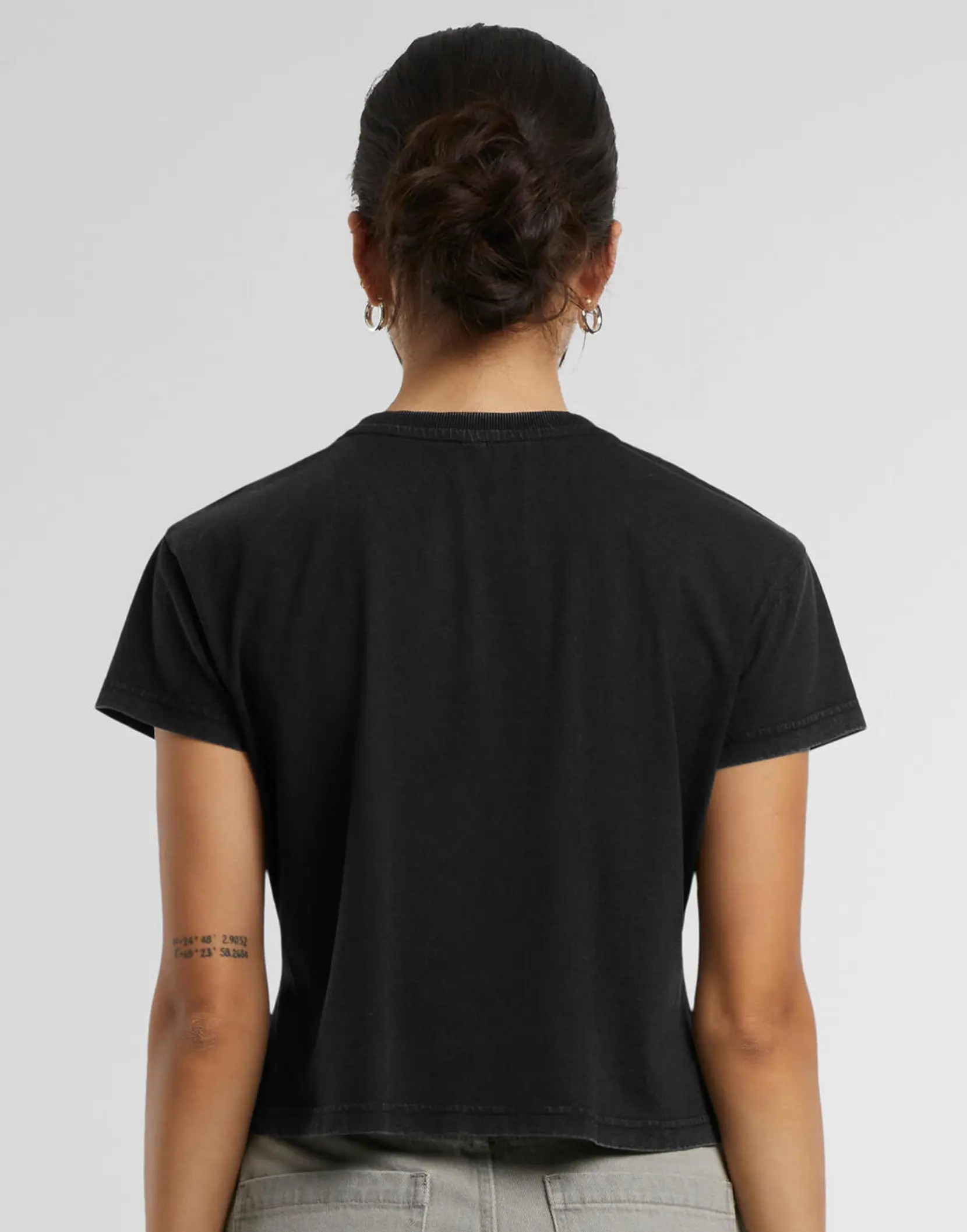 Bild på Ladies Vintage Cropped Tee