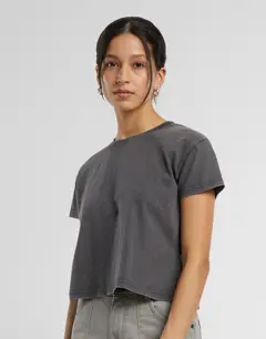 Bild på Ladies Vintage Cropped Tee