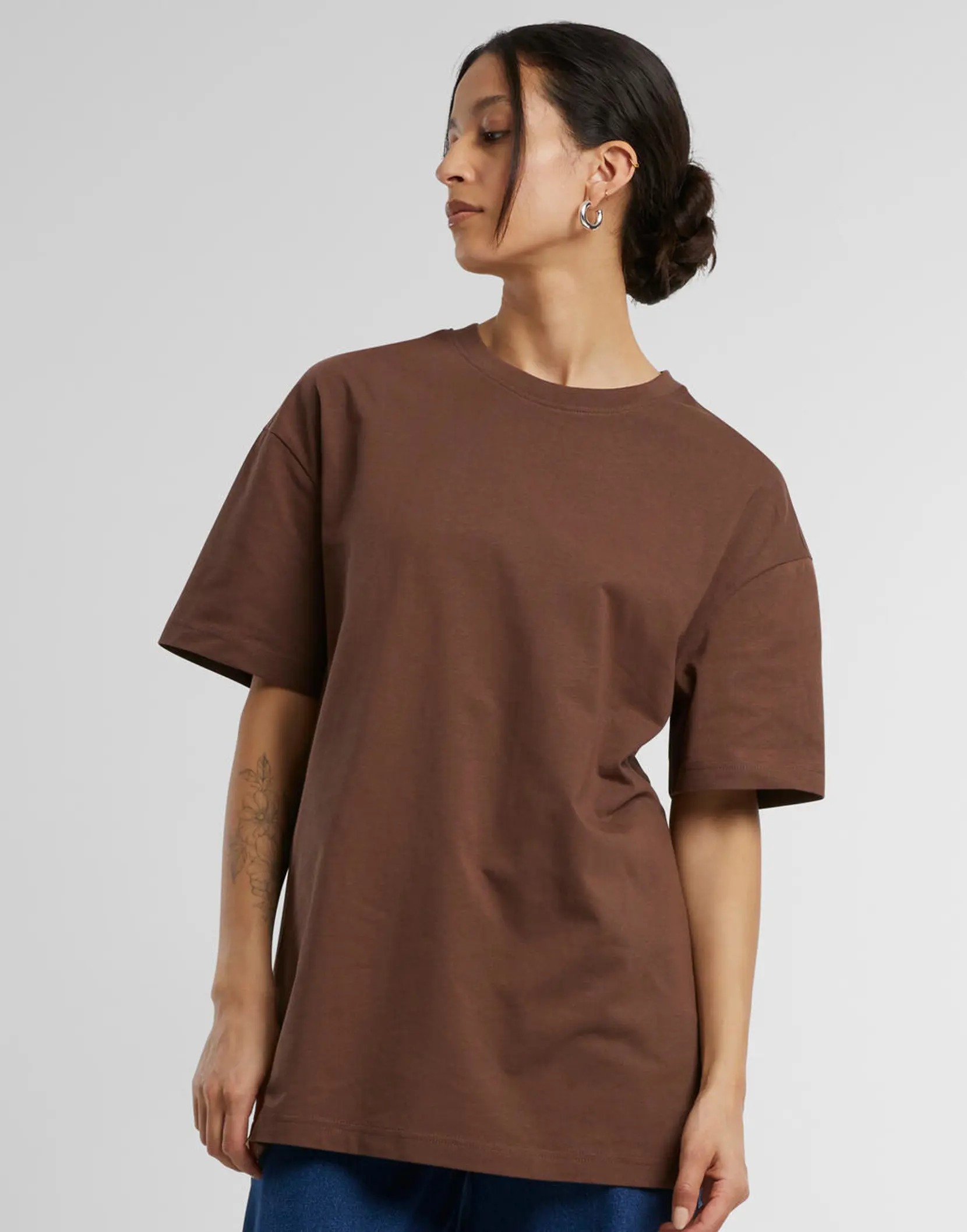 Bild på Ladies Oversized Boyfriend Tee