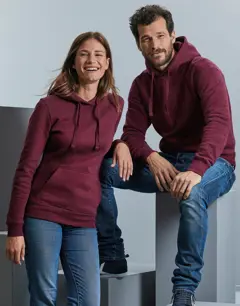 Bild på Men's Authentic Melange Hooded Sweat