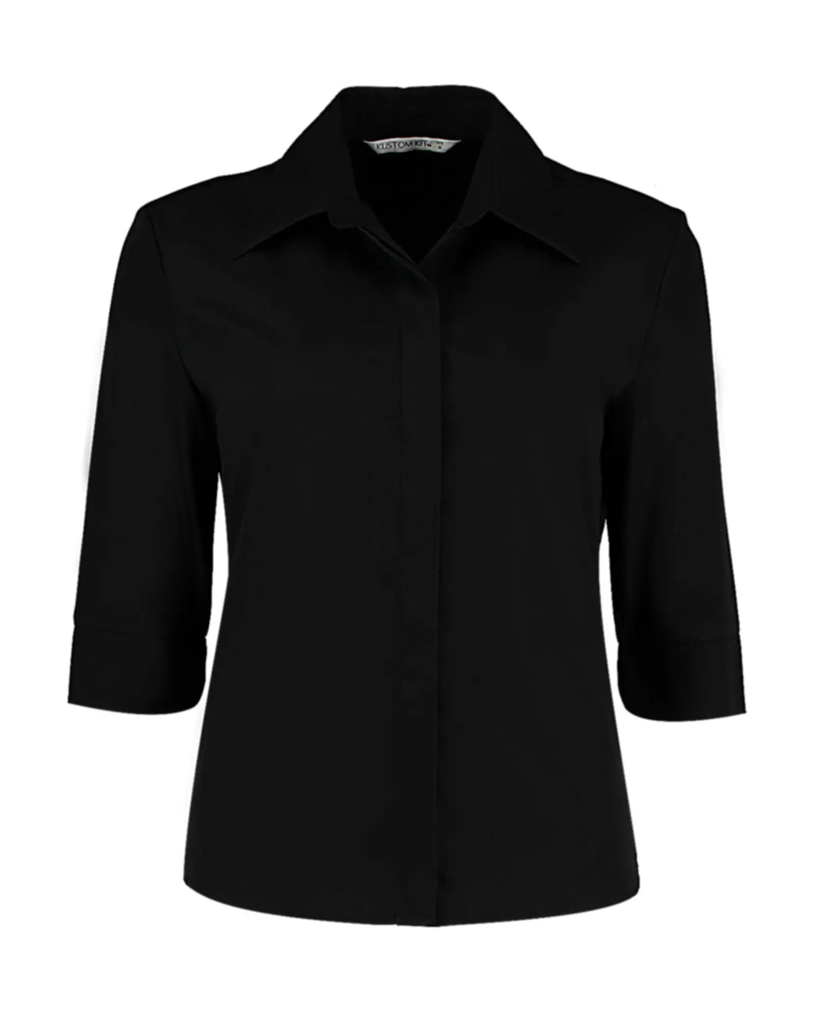 Bild på Women's Tailored Fit Continental Blouse 3/4 Sleeve