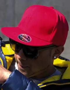 Bild på Bronx Original Flat Peak Snap Back Cap