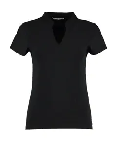 Bild på Regular Fit Mandarin Collar Top
