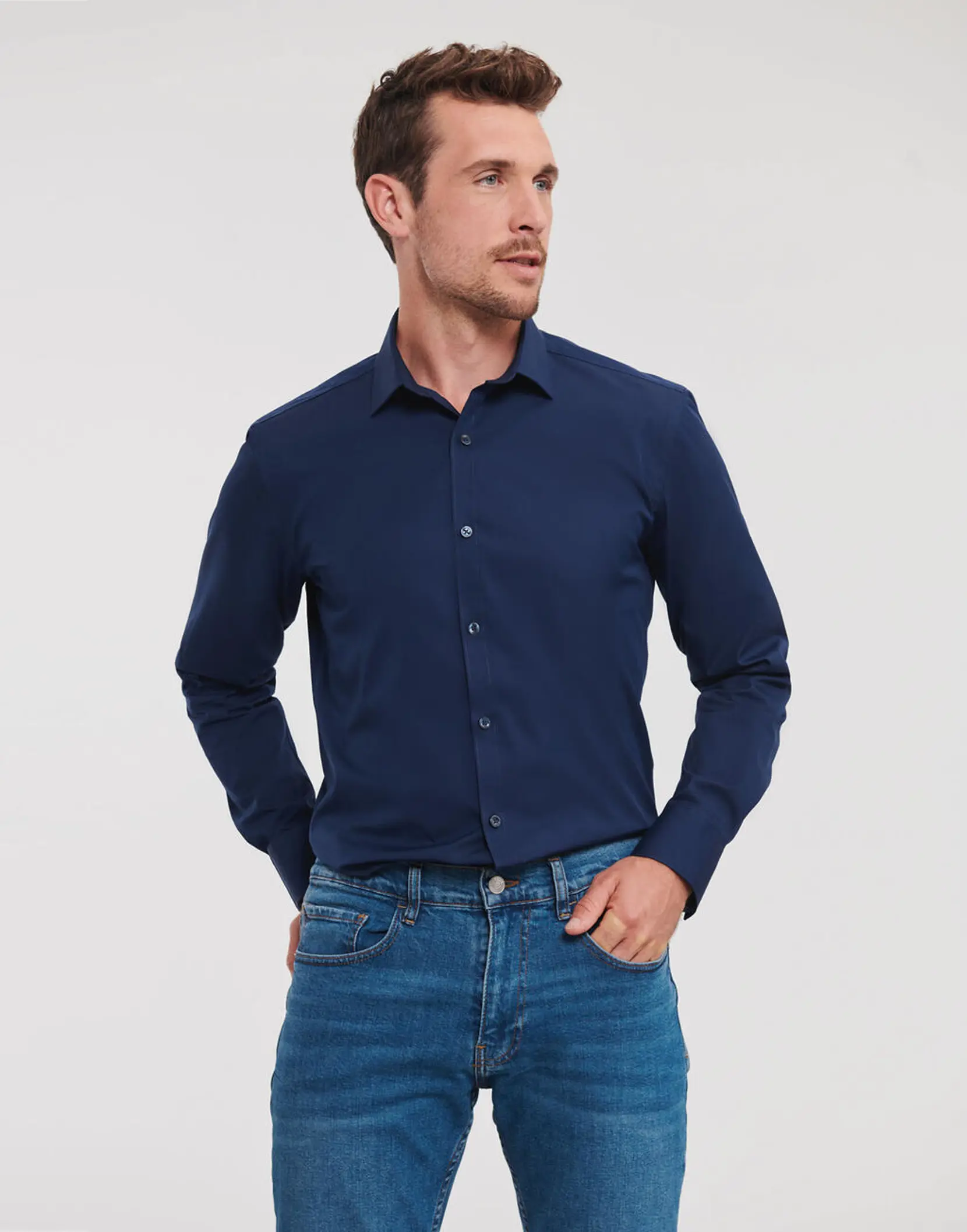 Bild på Men's LS Ultimate Stretch Shirt