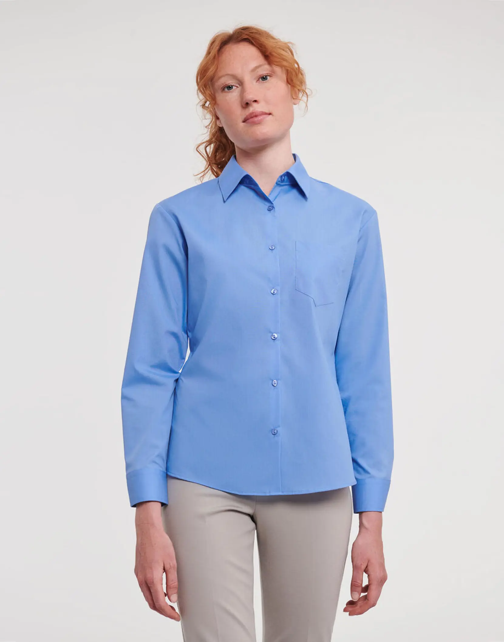 Bild på Long Sleeve Poplin Blouse