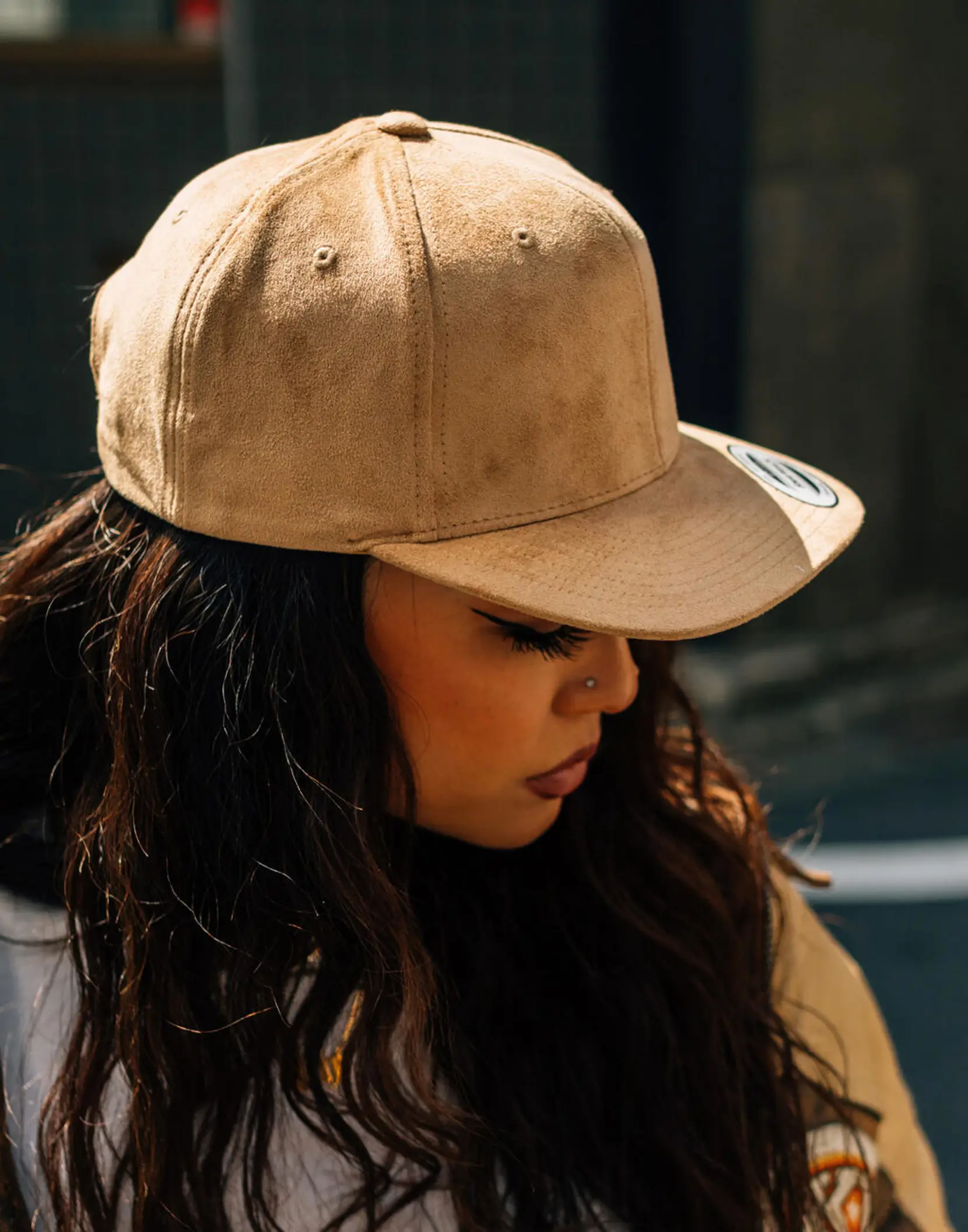 Bild på Suede Leather Snapback