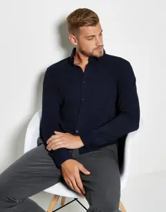 Bild på Tailored Fit Superwash® 60º Pique Shirt