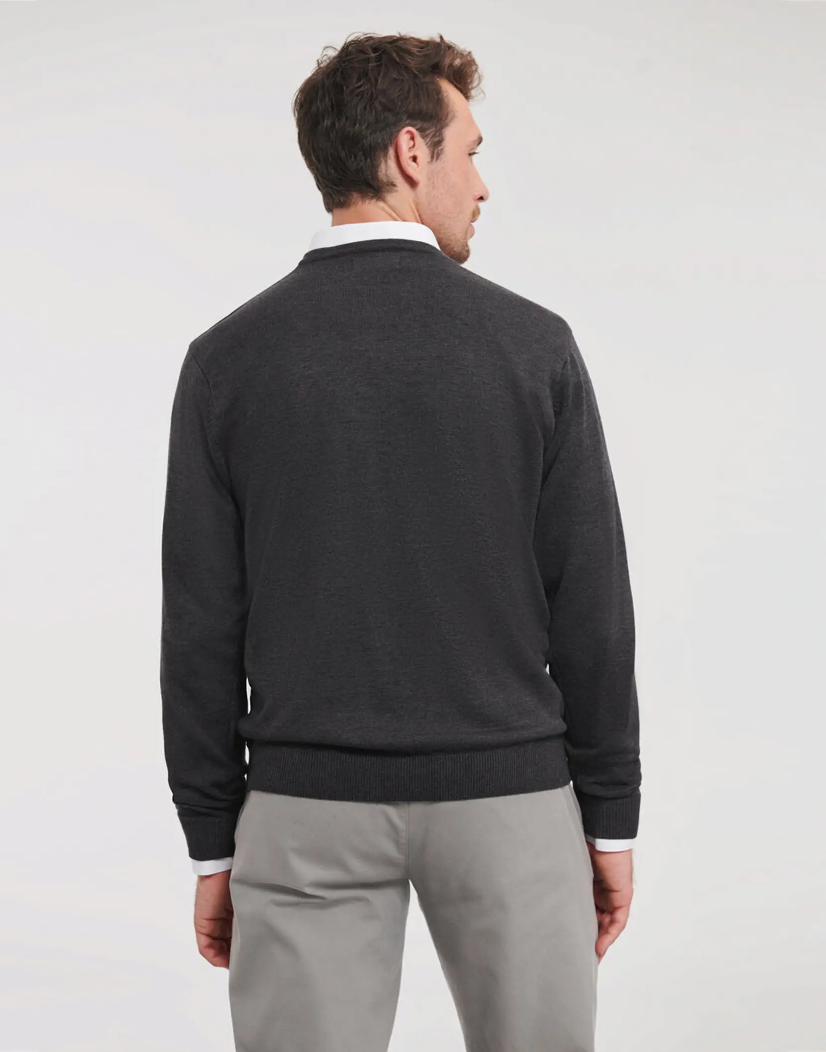 Bild på Men's V-Neck Knitted Pullover