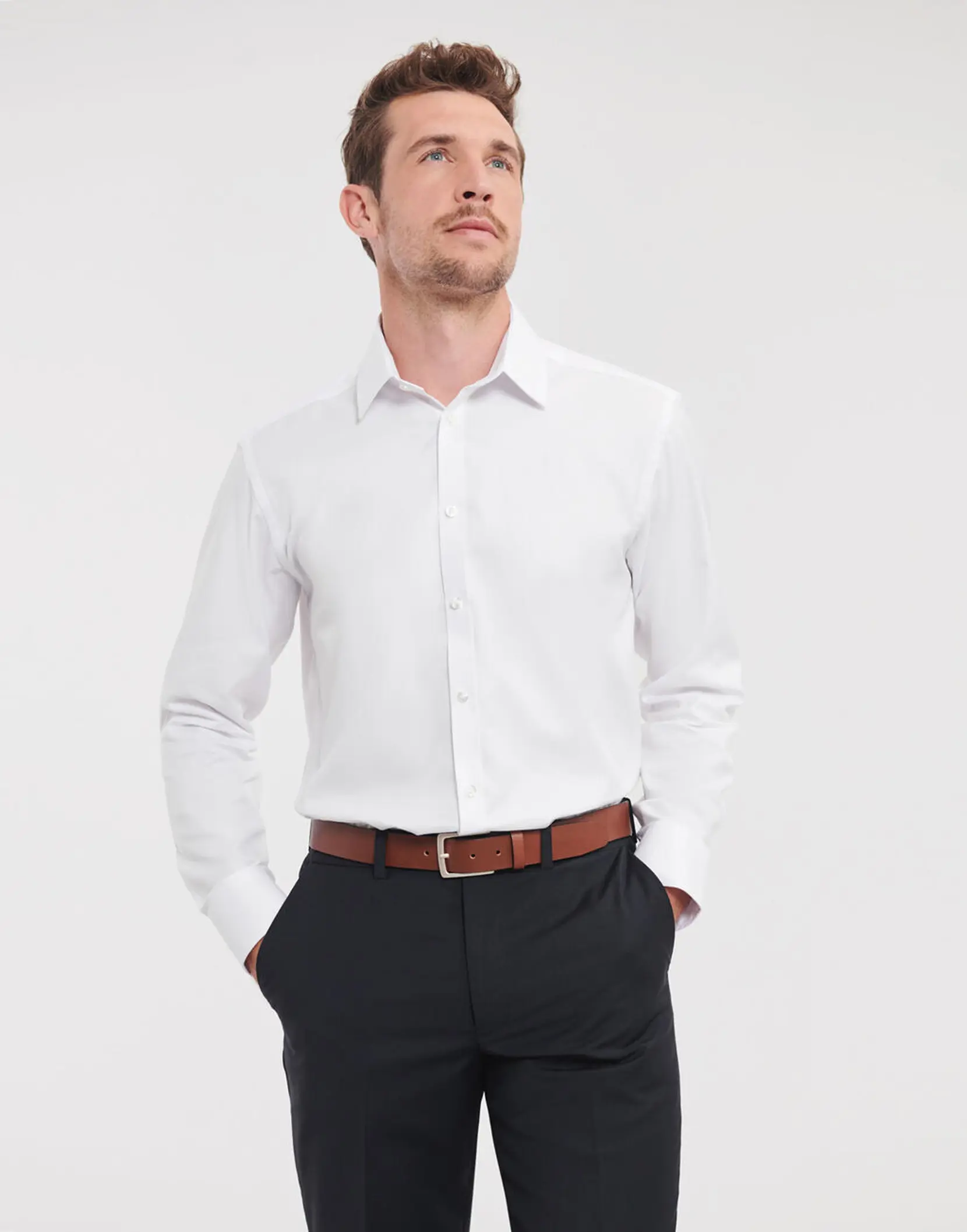 Bild på Men's LS Herringbone Shirt