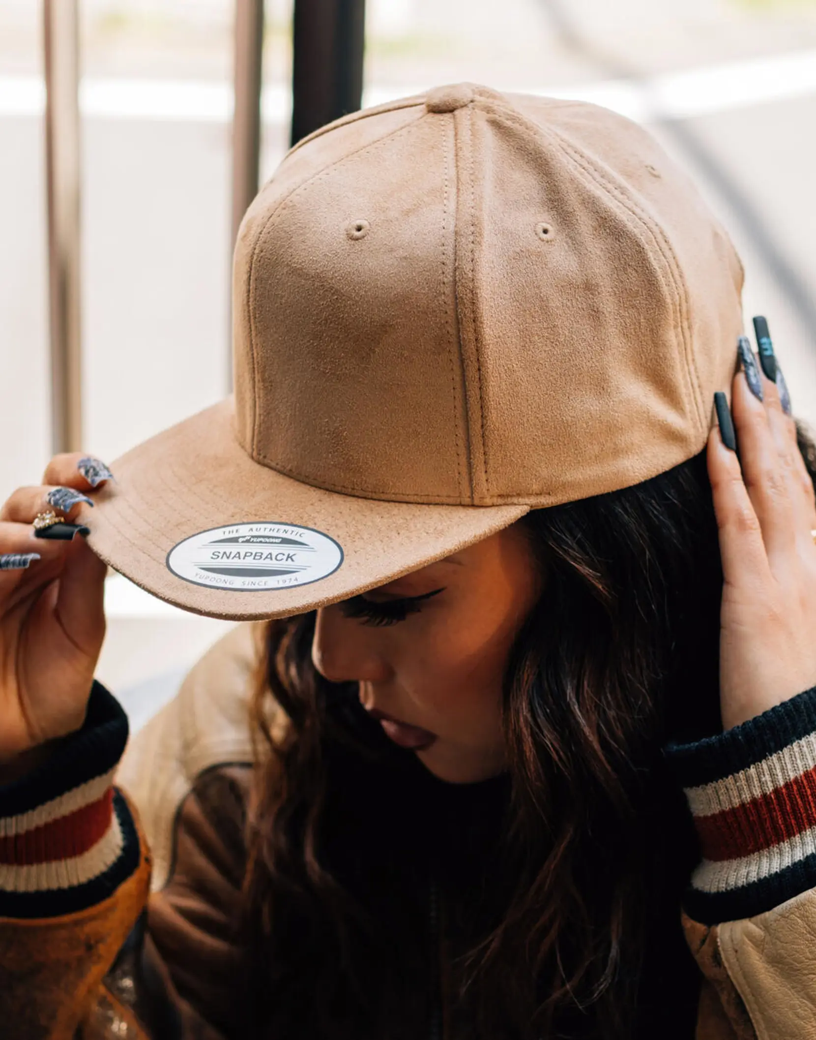 Bild på Suede Leather Snapback