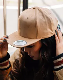 Bild på Suede Leather Snapback