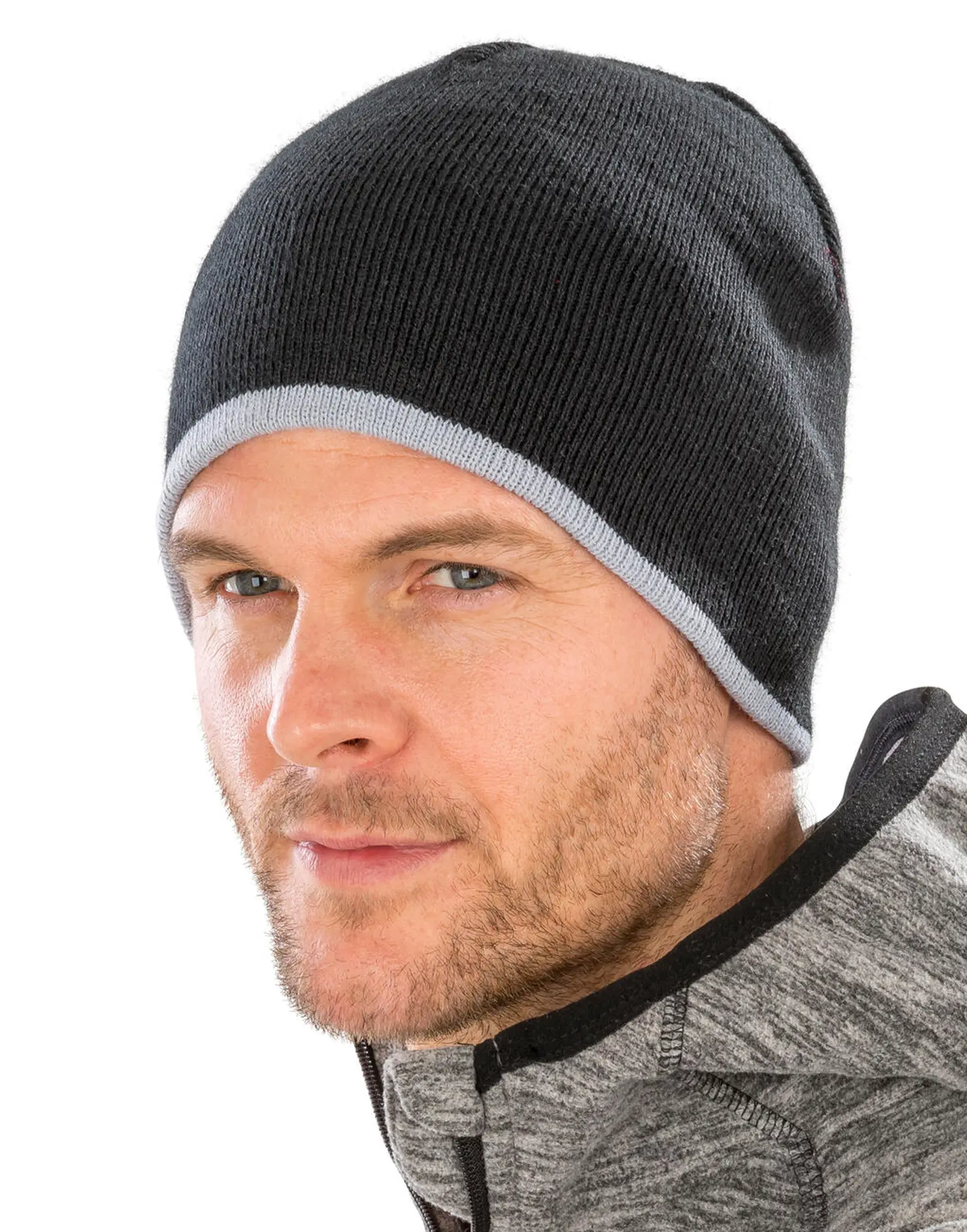 Bild på Soft Feel Cuffless Reversible Beanie