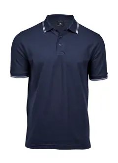 Bild på Luxury Stripe Stretch Polo