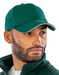Bild på Brushed Cotton Decorator Cap with Sandwich Peak