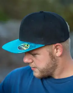 Bild på Bronx Glitter Flat Peak Snapback Cap 