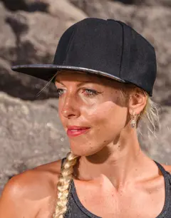 Bild på Bronx Glitter Flat Peak Snapback Cap 