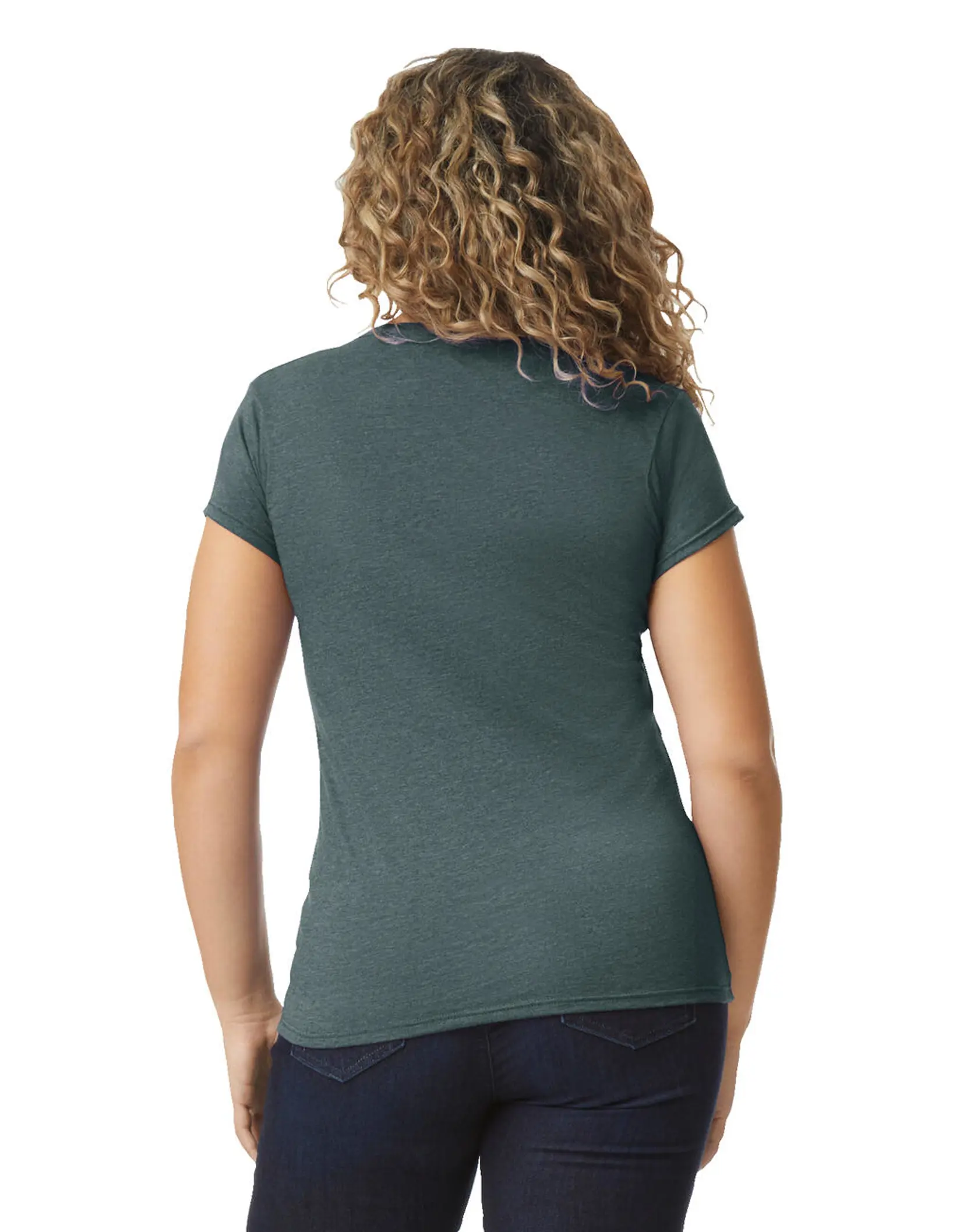 Bild på Ladies Softstyle® V-Neck T-Shirt