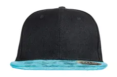 Bild på Bronx Glitter Flat Peak Snapback Cap 