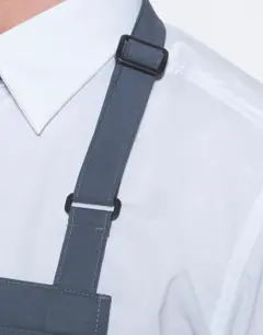Bild på Oversize Bib Apron with Buckle and Pocket