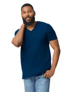 Bild på Softstyle Adult V-Neck T-Shirt