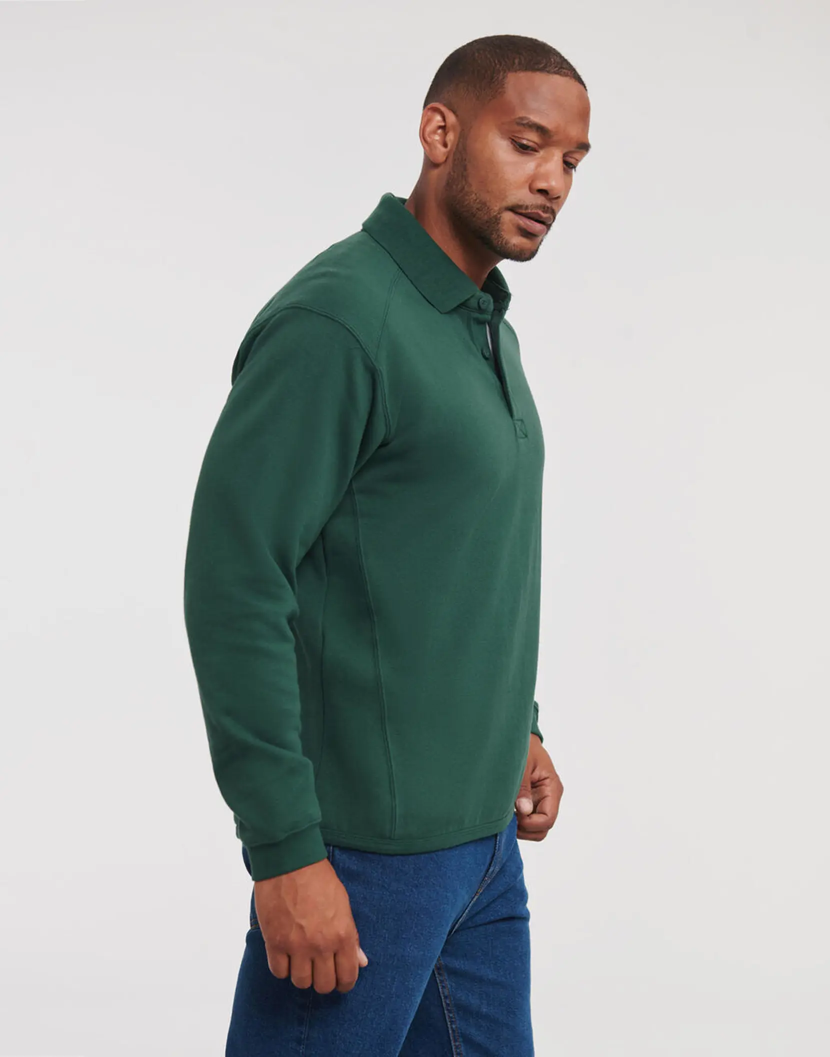 Bild på Heavy Duty Collar Sweatshirt