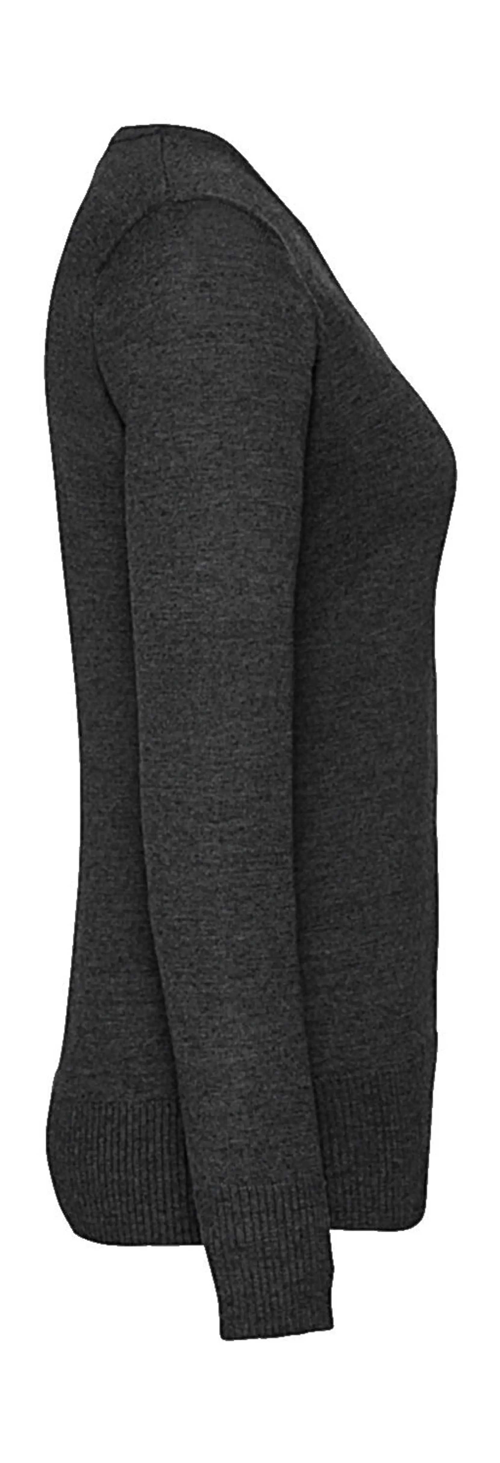 Bild på Ladies V-Neck Knitted Pullover