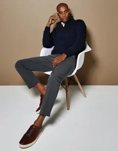Bild på Regular Fit 1/4 Zip Sweatshirt