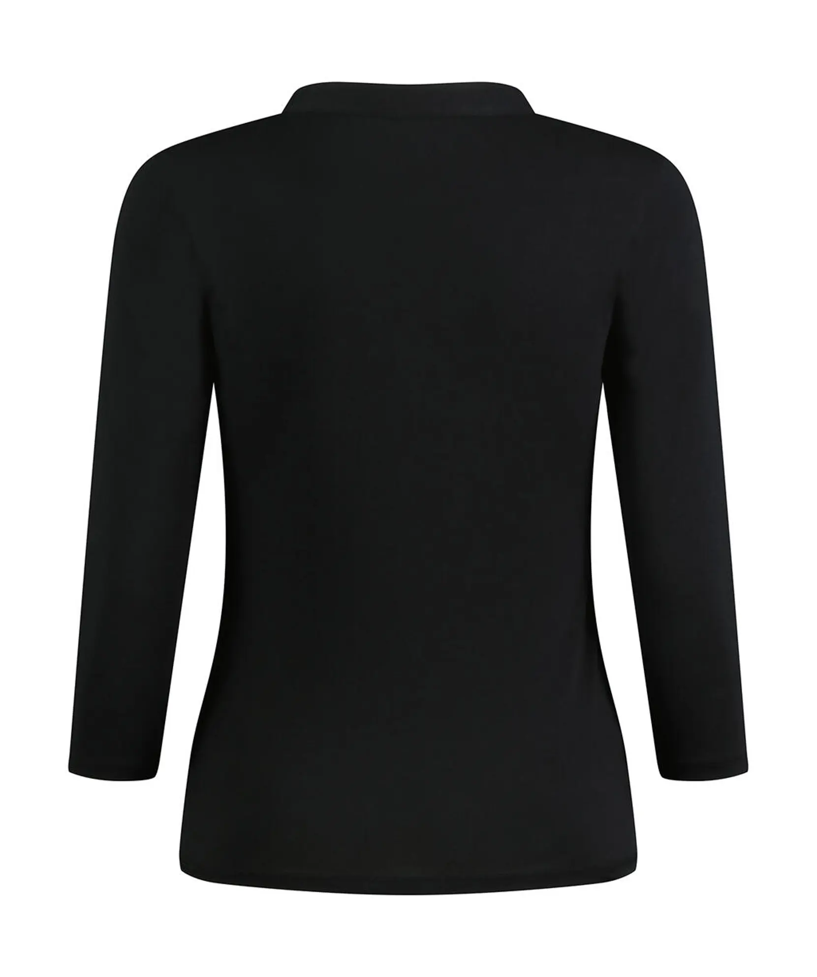 Bild på Regular Fit Mandarin Collar Top 3/4 Sleeve