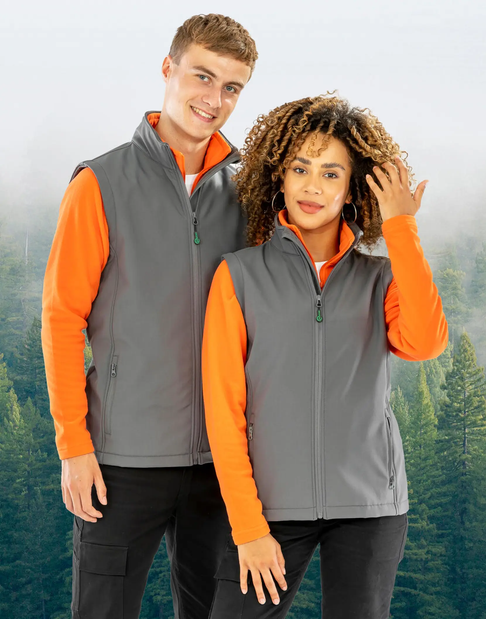 Bild på Women's Recycled 2-Layer Printable Softshell B/W