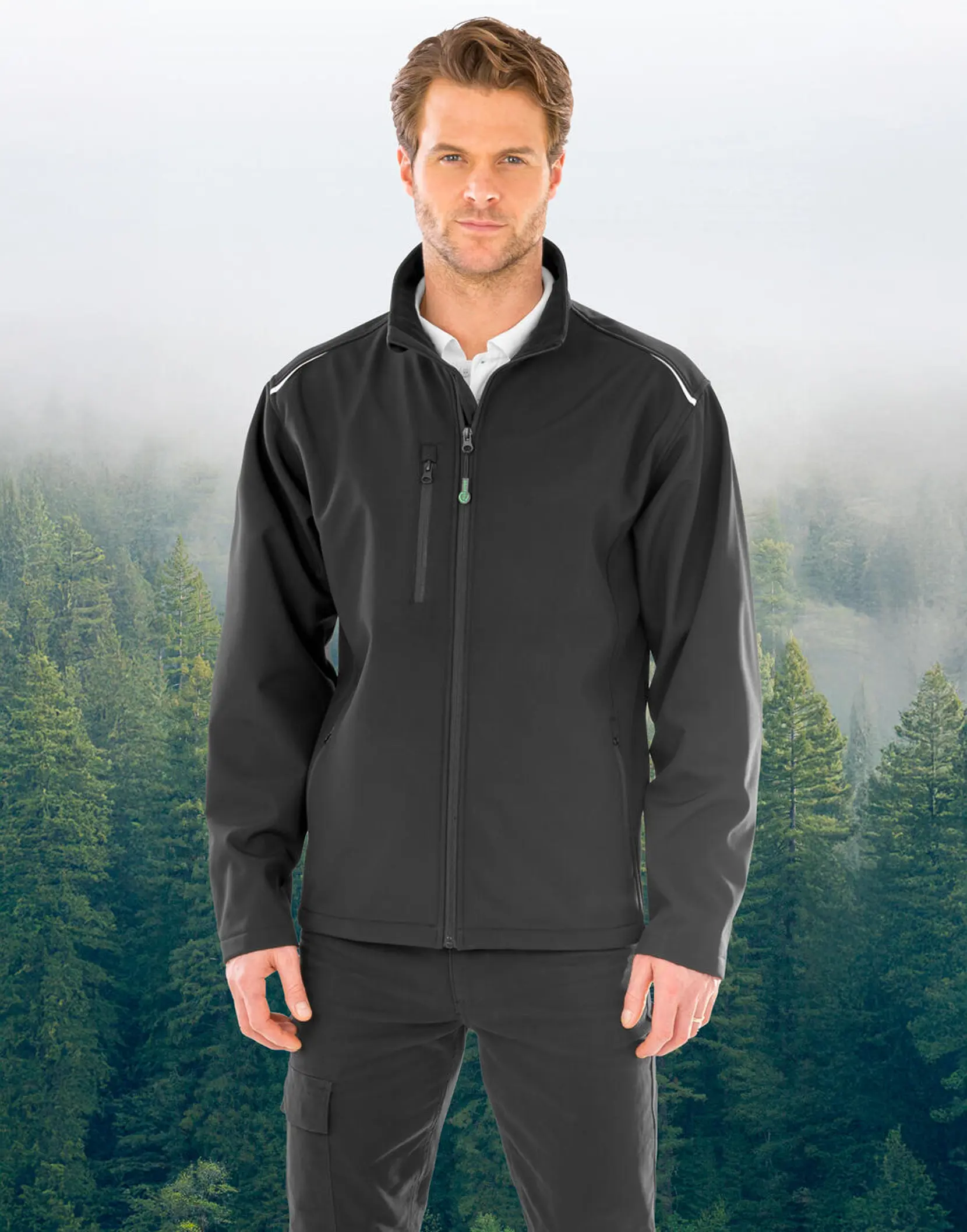Bild på Recycled 3-Layer Printable Softshell Jacket