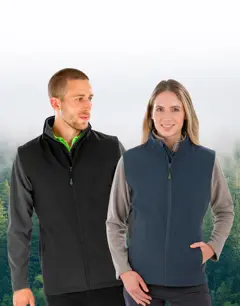 Bild på Men's Recycled 2-Layer Printable Softshell B/W