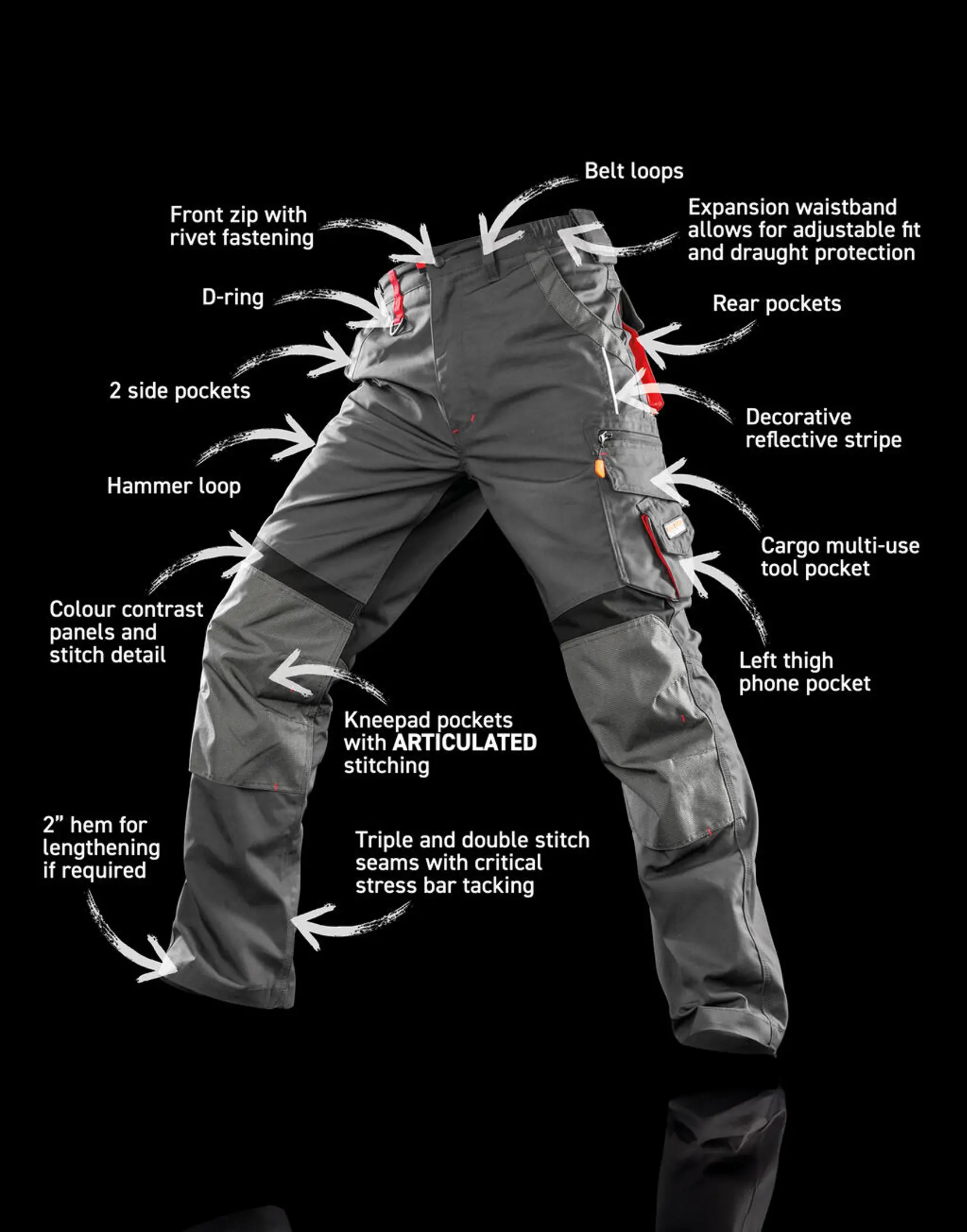 Bild på Work-Guard Technical Trouser