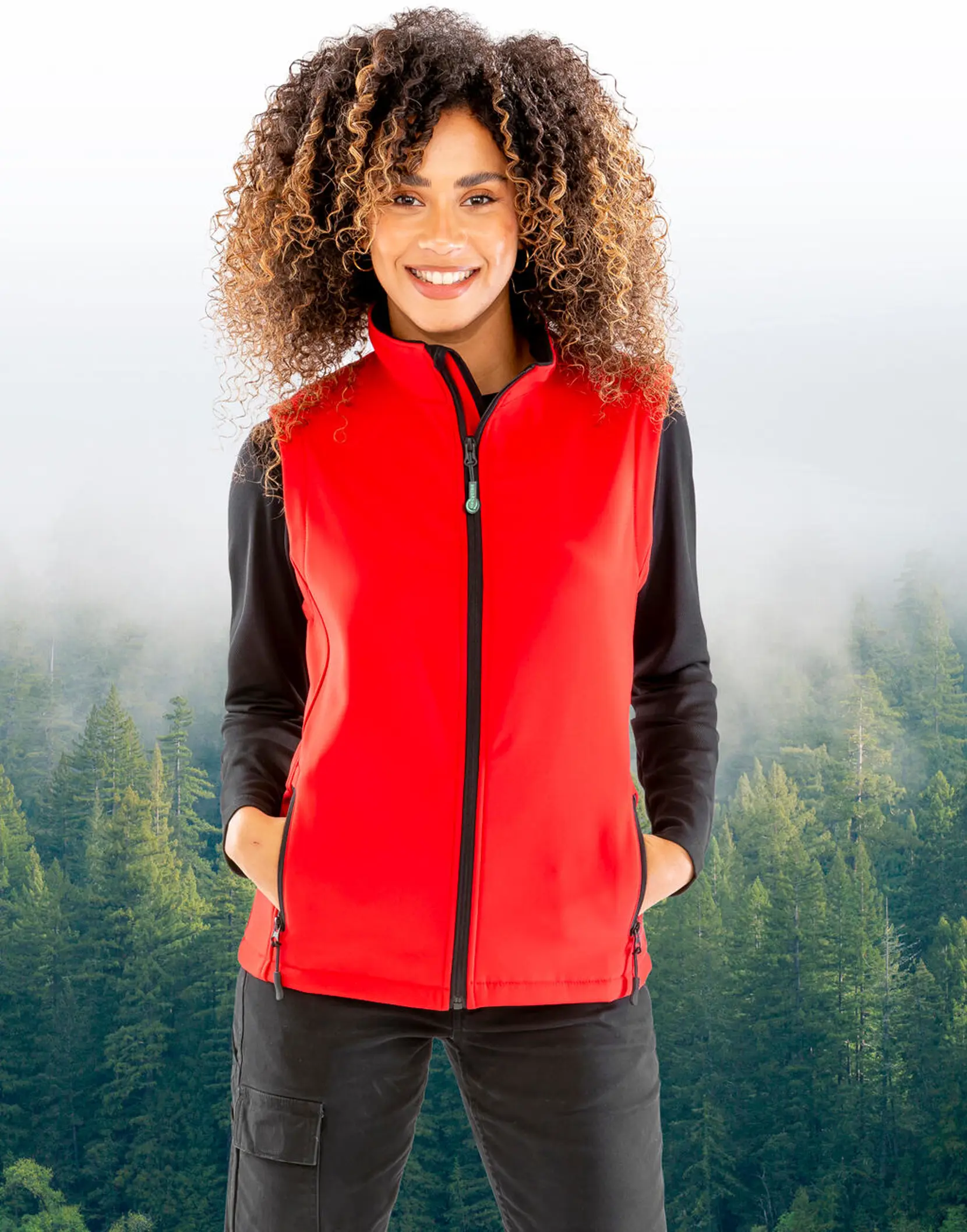 Bild på Women's Printable Softshell Bodywarmer