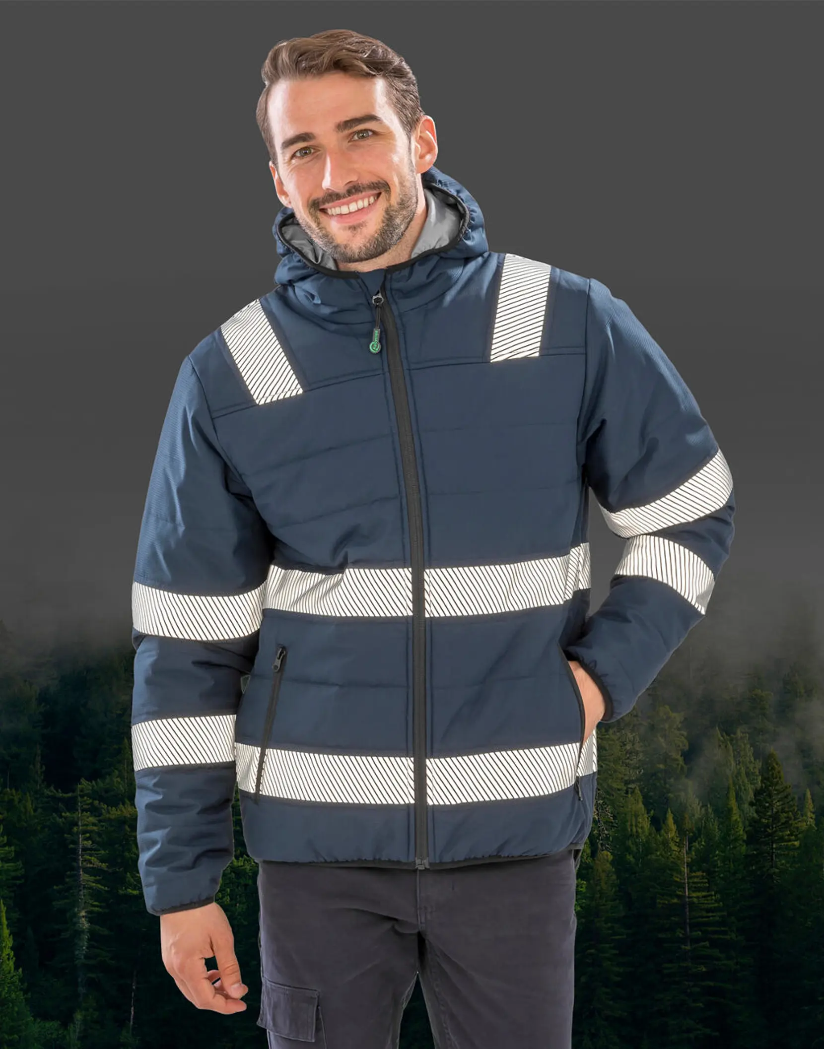 Bild på Recycled Ripstop Padded Safety Jacket