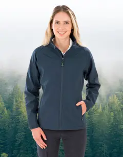 Bild på Women's Recycled 2-Layer Printable Softshell Jkt